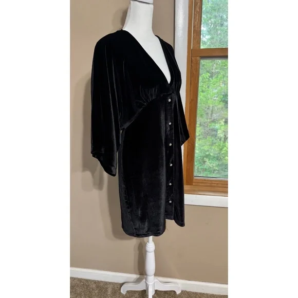 NWT zara velvet dress - Picture 7 of 9